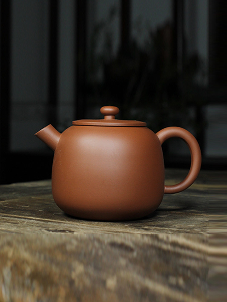淘壶者钦州坭兴陶名家鲍尊壶大嘴炮壶纯全手工原矿紫泥工艺包邮