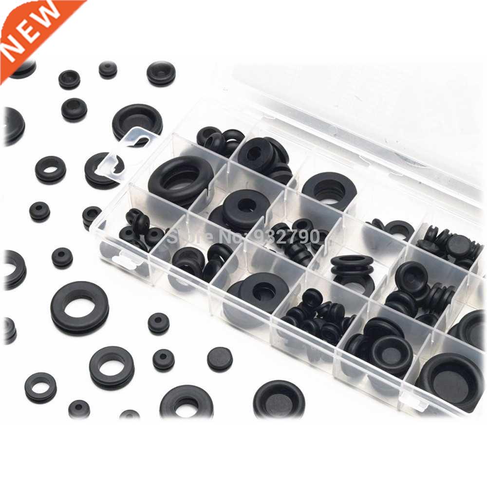 125pcs Rubber Ring Sealing Grommet Firewall Hole Plug Set Ha