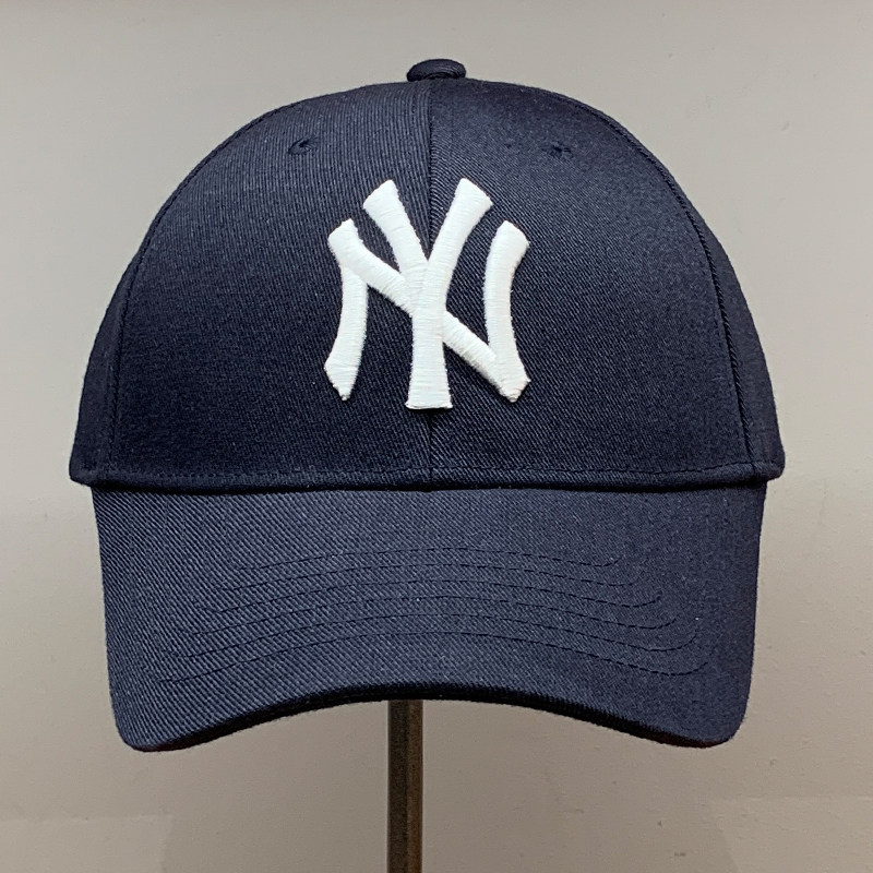 mlb帽子专柜正品春夏洋基ny字母刺绣男女基础运动休闲硬顶棒球帽
