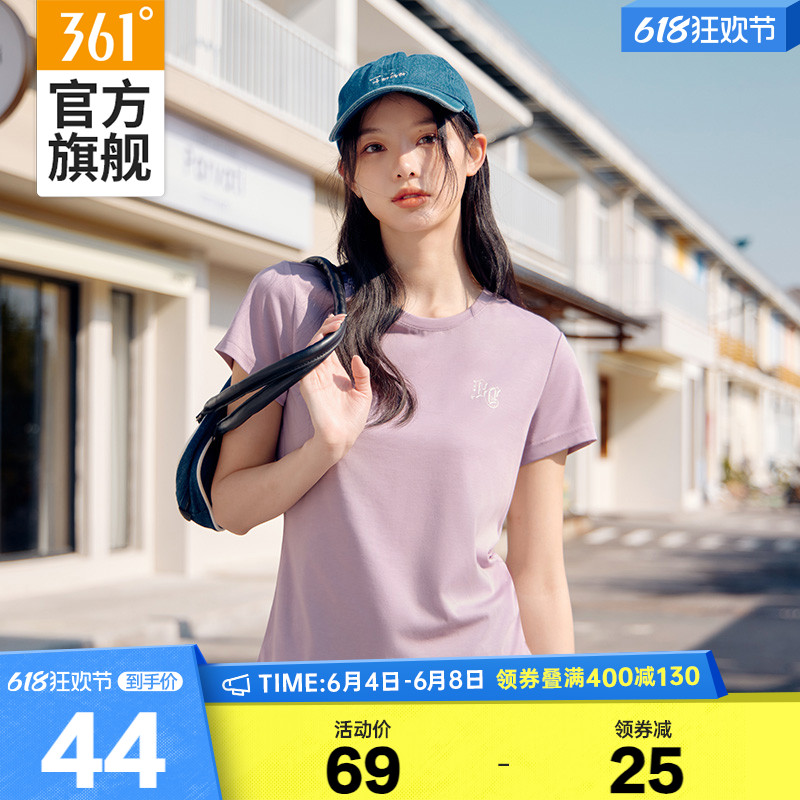 361运动t恤女2024夏季新款休