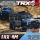 Traxxas新品1/18迷你TRX-4M路虎烈马遥控电动攀爬车越野车97054