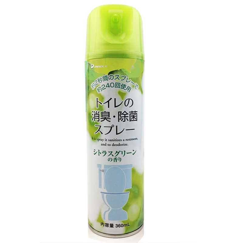 PINOLE日本进口室内卫生间空气清新喷雾剂厕所除臭芳香剂消臭除味