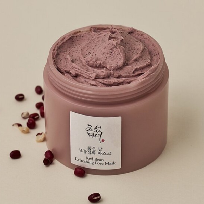 上新韩国朝鲜美女beauty of joseon红豆毛孔清洁泥膜去角质140ml