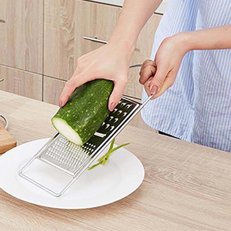 菜板不锈钢厨房擦丝器插擦菜切剥刮刨丝家用土豆丝家用菜板擦子刀_不