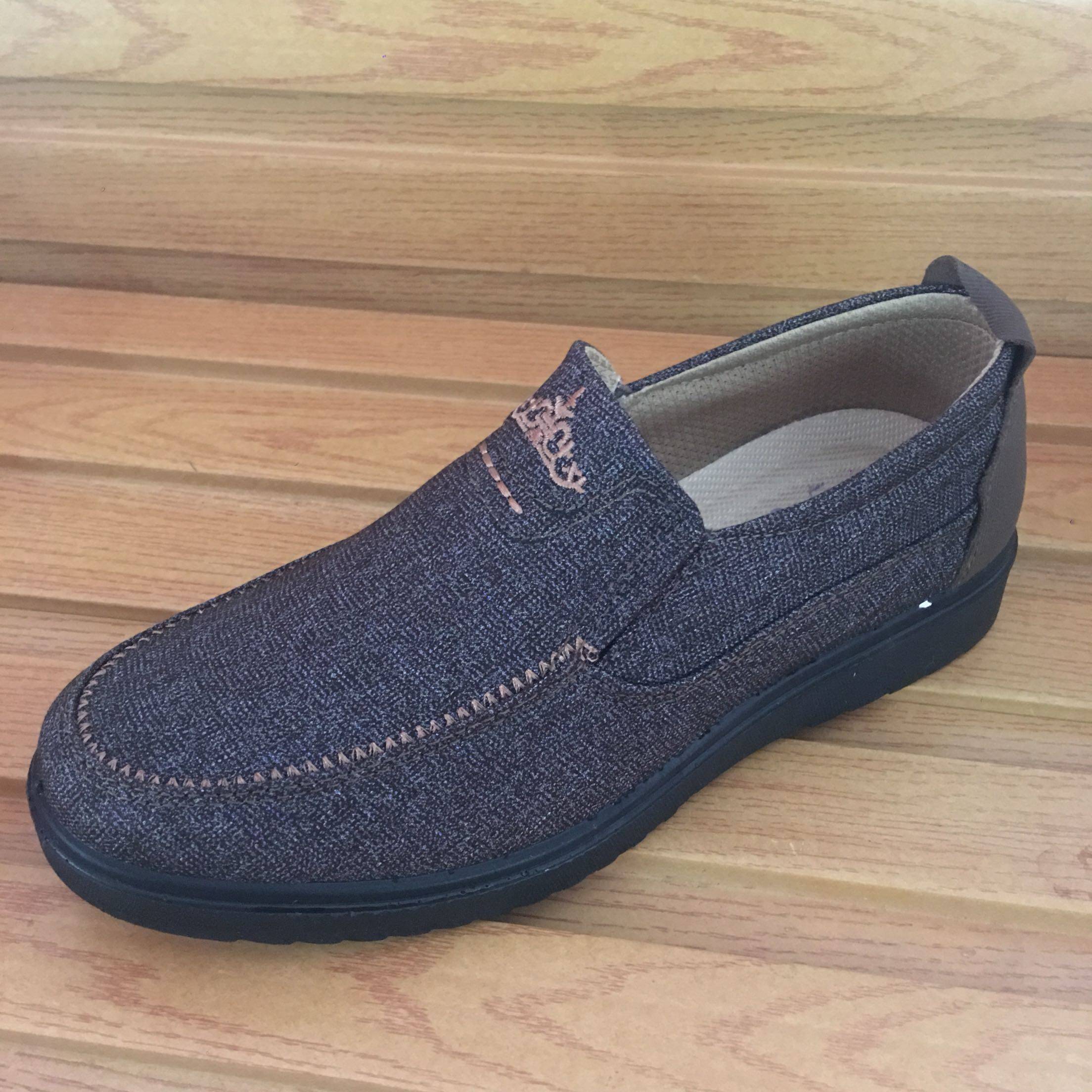 德福祥正品老北京布鞋爸爸鞋舒适防滑厚底男鞋休闲开车中老年男款