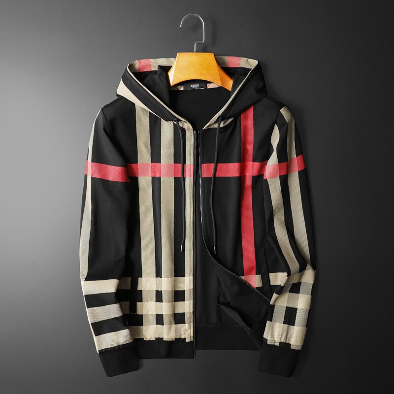 正品lvнck胖子秋季新款男士加肥加大码开衫连帽卫衣轻奢潮牌男装