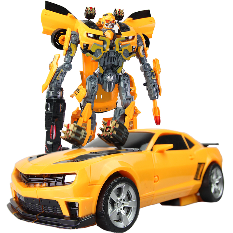 变形玩具汽车 儿童益智模型男孩生日礼物机器人手办 孩之星H602