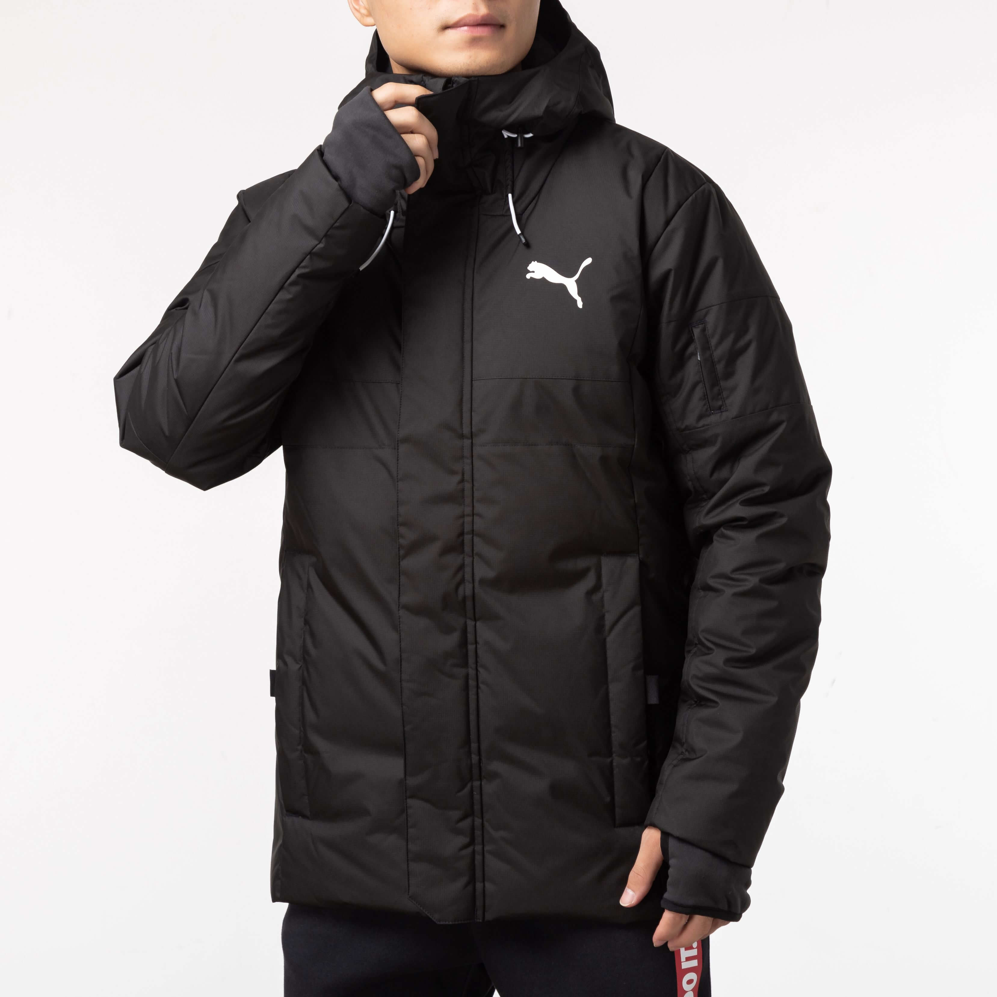 puma彪马羽绒服男2019秋冬季新款正品男士运动服短款保暖休闲外套