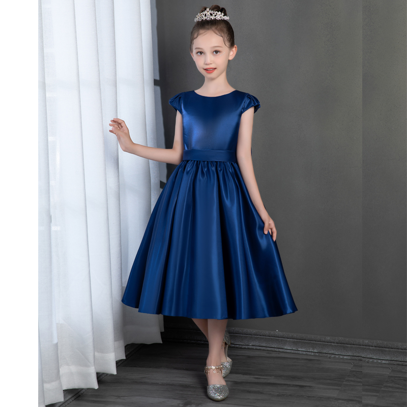 钢琴演奏礼服女童主持人生日聚会公主裙小学生朗诵比赛舞台演出新