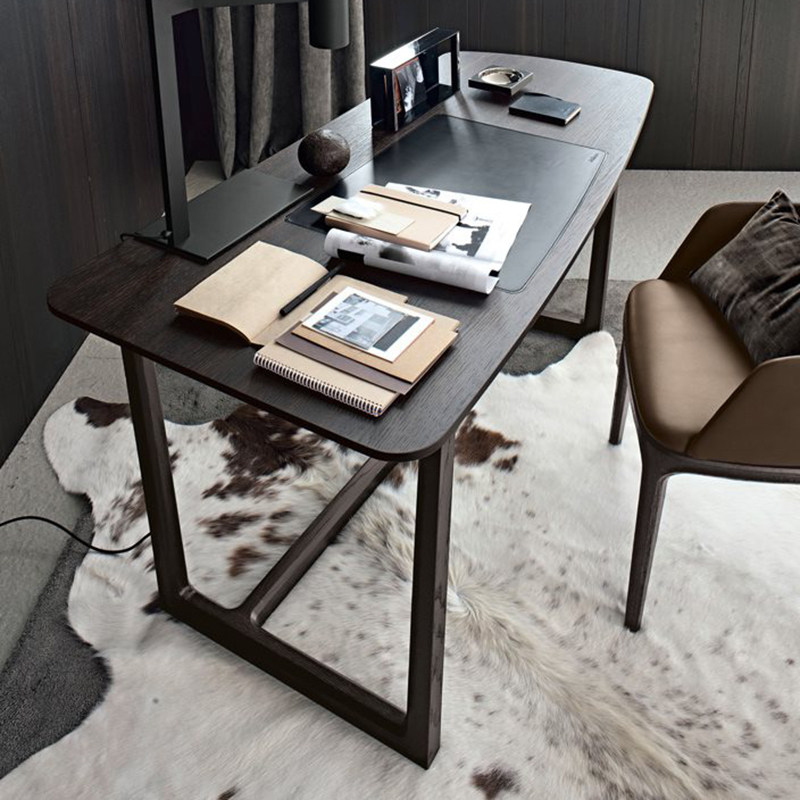 意大利 poliform 平行进口concorde简约简易办公室工作台书房书桌