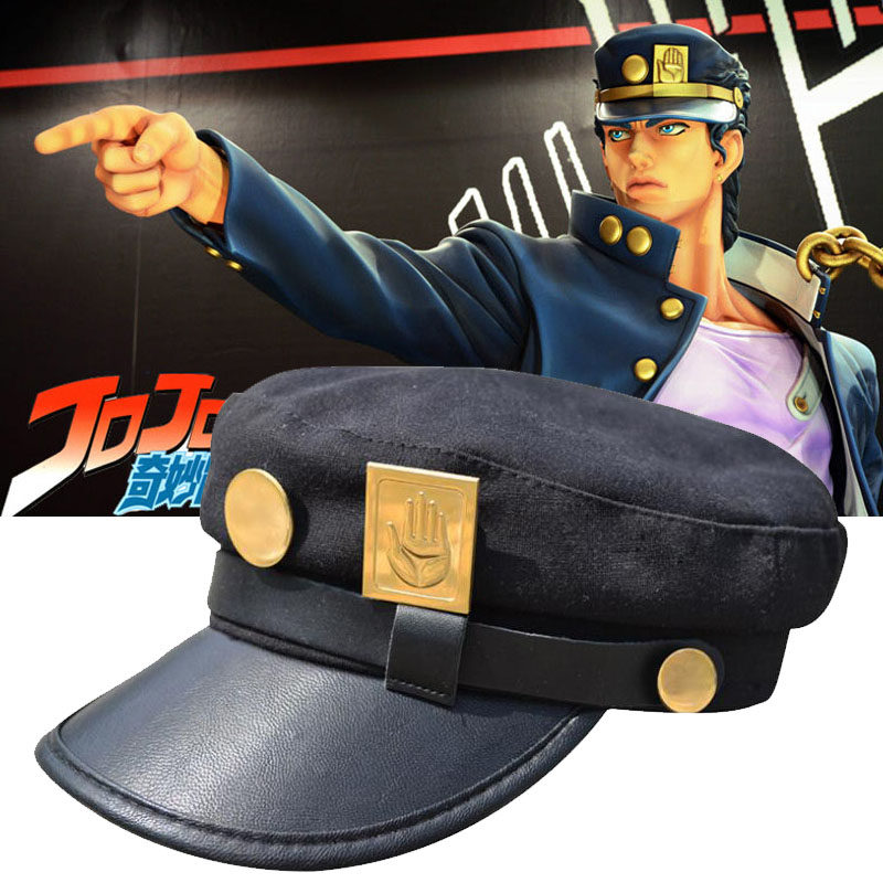 动漫周边jojo的奇妙冒险空条承太郎遮阳帽子cosplay二次元徽章