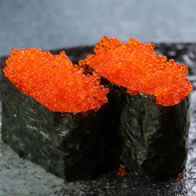 阿杏屋鱼子酱即食寿司专用食材飞鱼籽鱼子酱中粒红蟹籽1kg