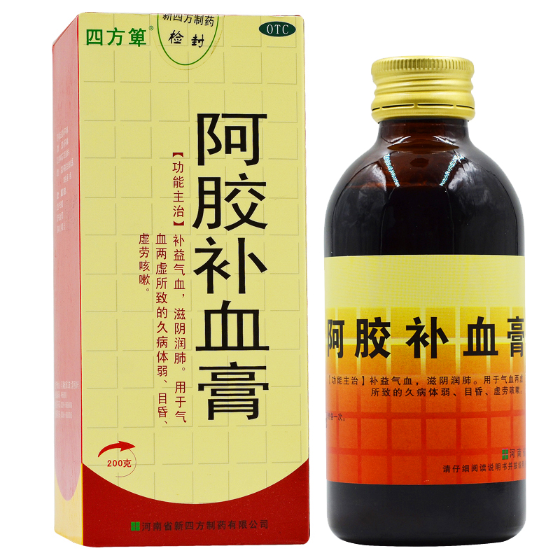 包邮】四方箄 阿胶补血膏 200g