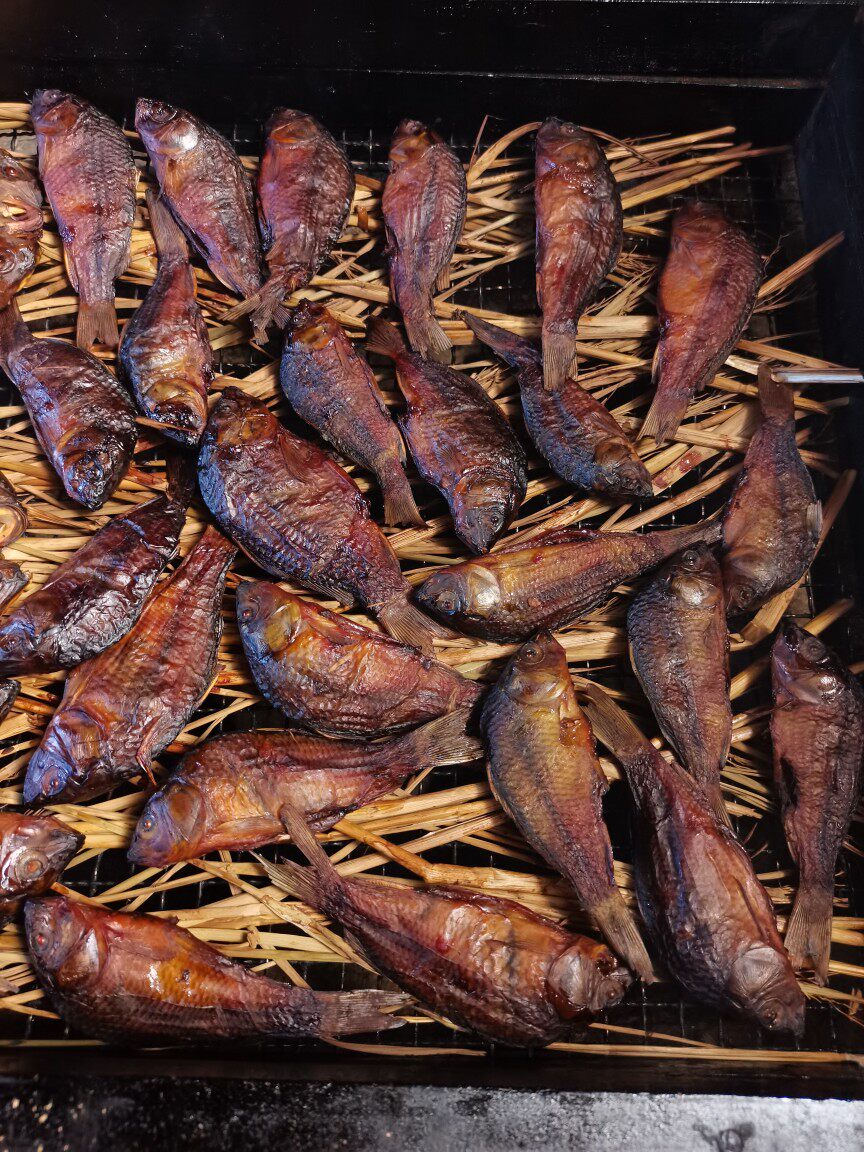 广西全州特产腊鱼仔稻香小禾花鱼干农家米糠烟薰无添加原香