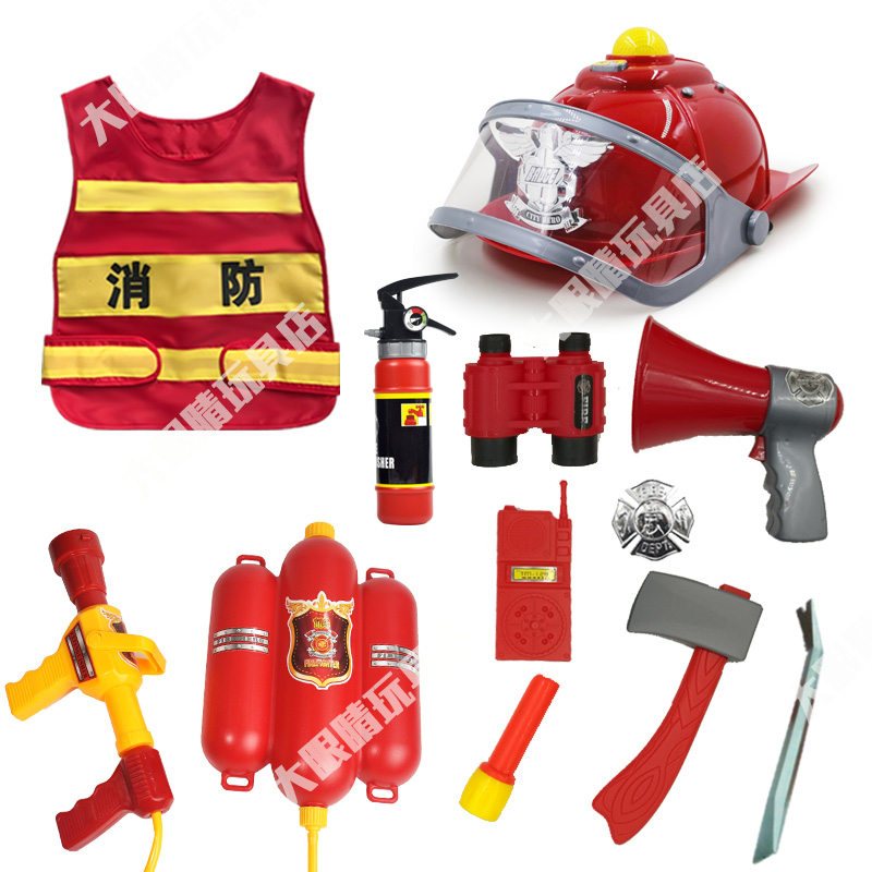 儿童消防员玩具套装幼儿园消防帽 推荐