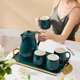 米立风物陶瓷水壶茶壶泡茶水杯大容量凉水壶家用北欧轻奢水具套装