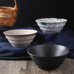 创意复古日式料理陶瓷器餐具拉面碗大号汤碗家用大碗拉面碗沙拉碗
