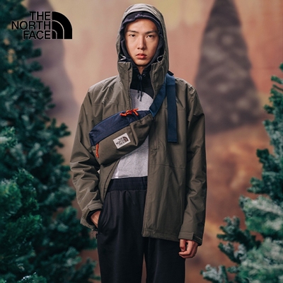 thenorthface北面三合一男装软壳内胆户外防水冲锋衣