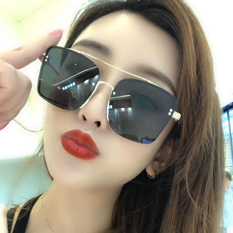 gm复古新款女款太阳镜韩版网红墨镜2021潮流太阳镜女防紫外线ins