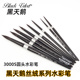 美国 BlackVelvet 黑天鹅水彩笔 3000S天鹅绒松鼠毛系列 圆头画笔