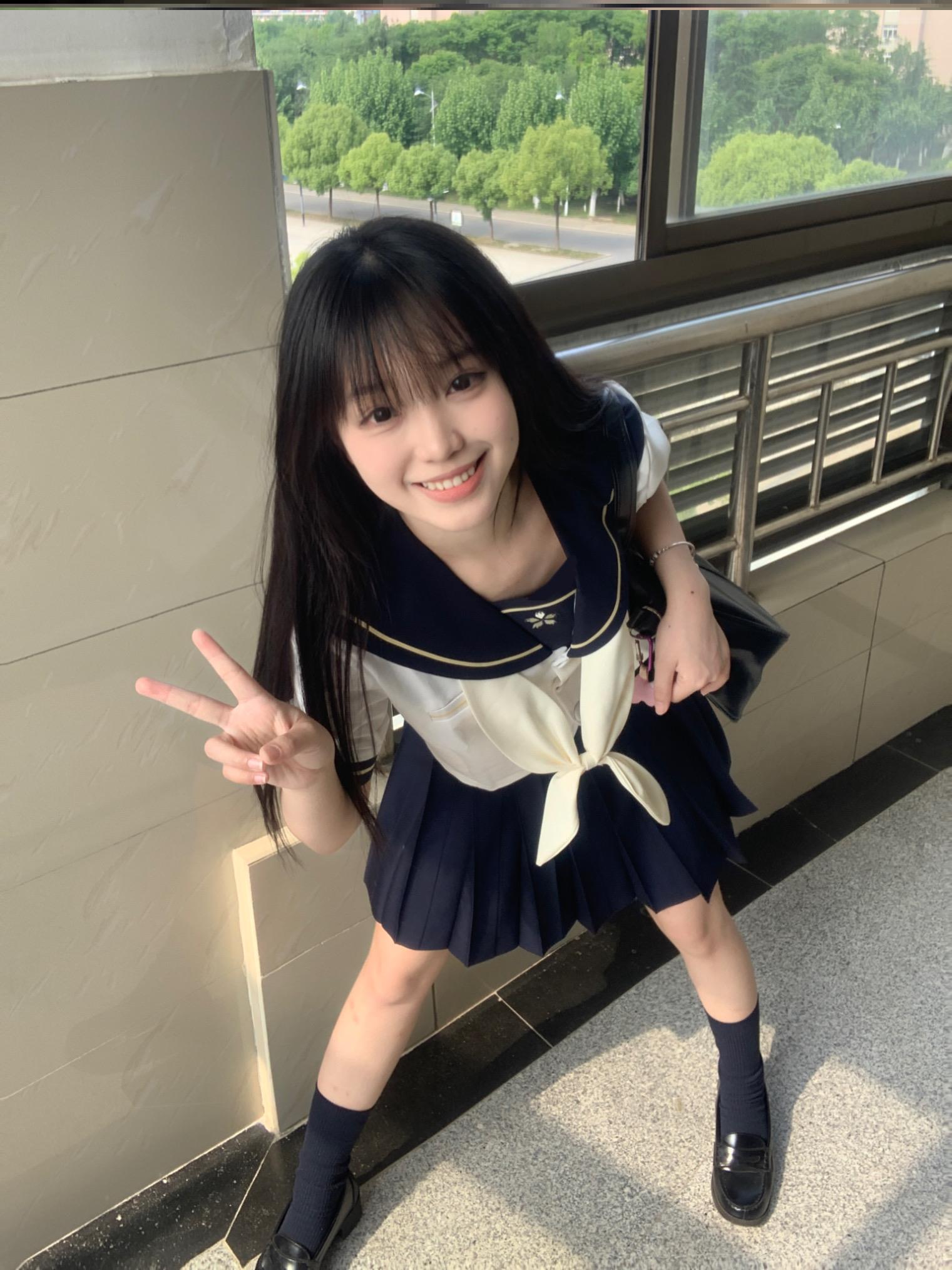 省心店JK原创水手服女短袖夏季制服套装日系学院风校供感学生校服