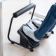 日本SANWA脚踏凳办公室桌下搁脚凳轻奢搭脚神器折叠防滑放脚踏板