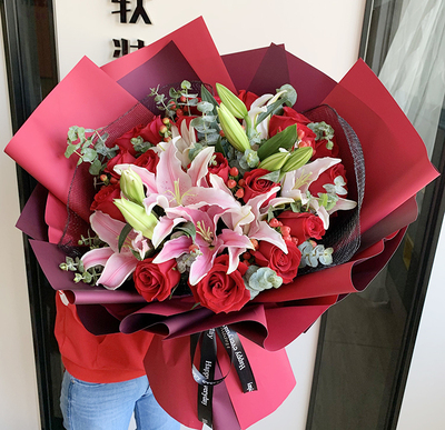 [现售]生日香水百合深圳速递宝安布吉鲜花-鲜花速递(同城)好货推荐