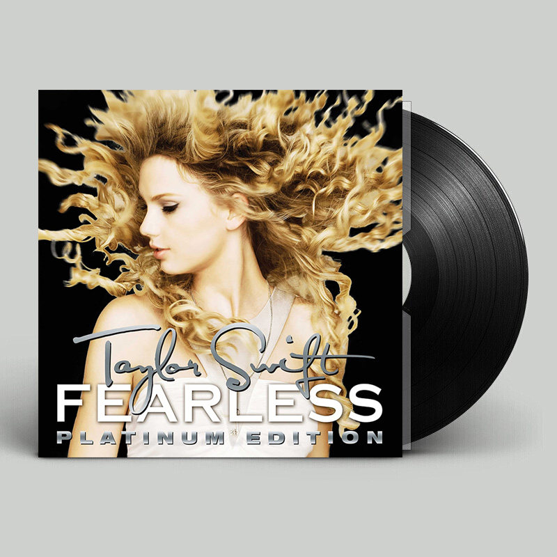 正版 霉霉 taylor swift 泰勒斯威夫特专辑 fearless lp黑胶唱片