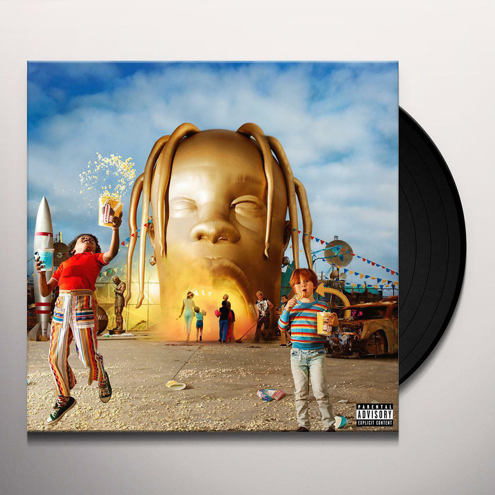 现货章鱼哥travisscottastroworld2lp黑胶唱片12寸嘻哈音乐cd