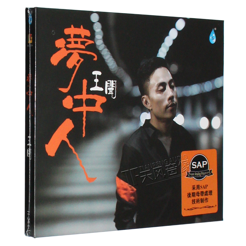 正版发烧碟 王闻 梦中人 国粤语新专辑CD 汽车载音乐光盘碟片2018