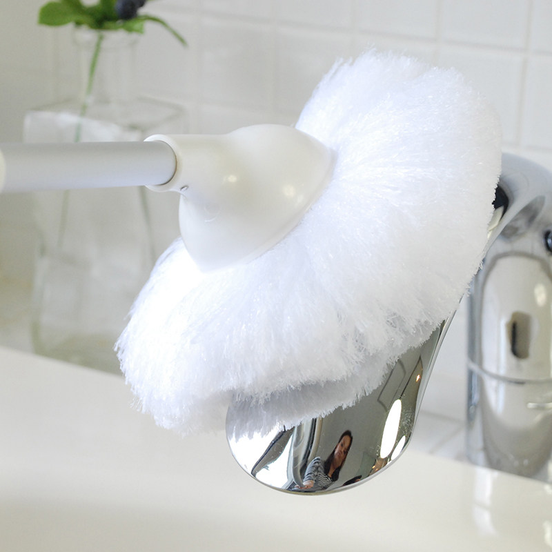 康多多日本山崎小海豹浴室用毛球刷伸缩手柄清洁刷玻璃刷浴缸刷