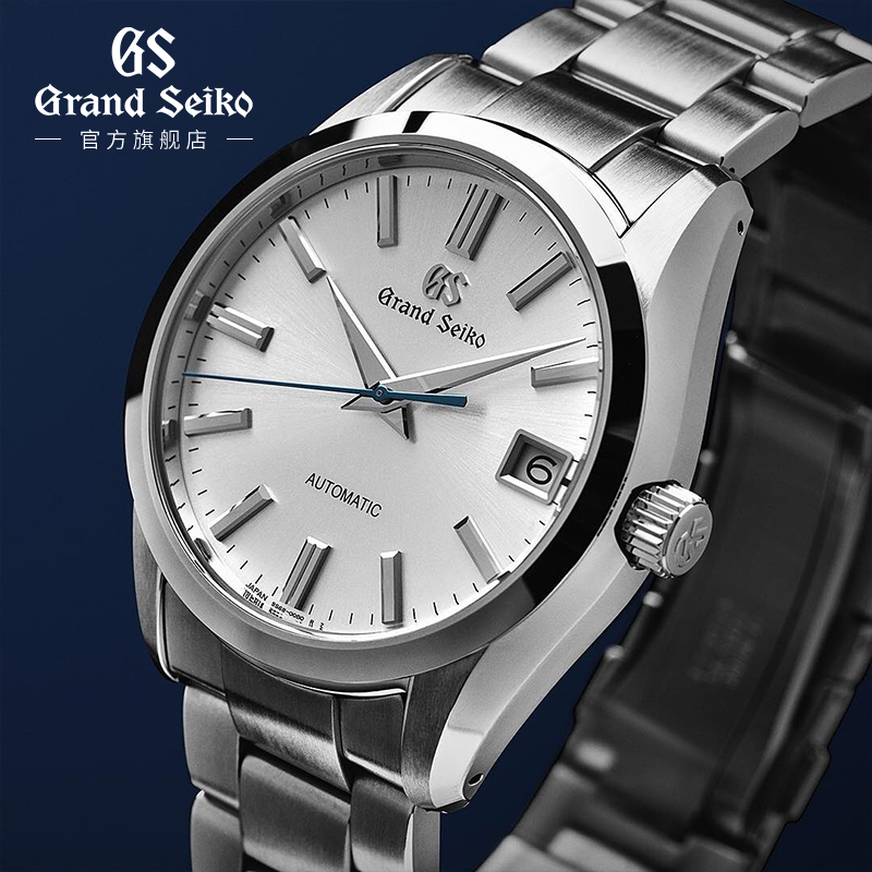 grandseiko冠蓝狮大精工gs官方正品机械钢带男表商务休闲sbgr307g