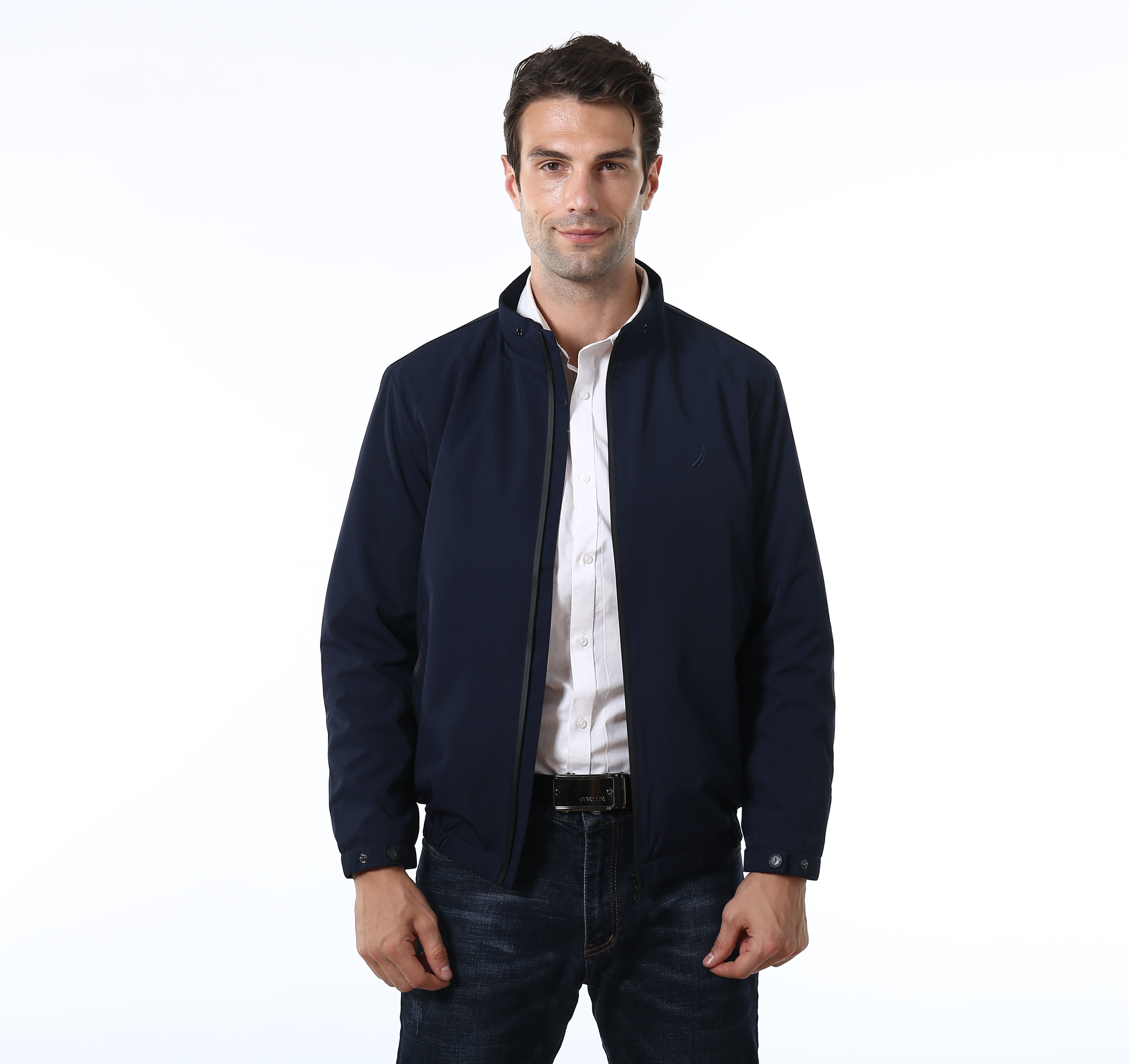 nautica/诺帝卡男装外套男秋款新款轻薄款时尚休闲夹克男