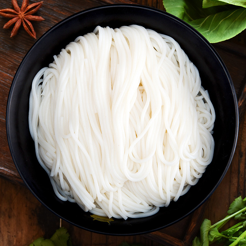 常德新鲜湿米粉正宗湖南特产津市牛肉粉早餐速食江西桂林米线粉丝