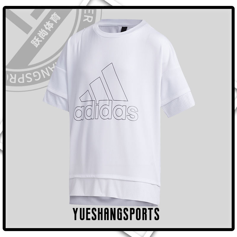 Adidas/阿迪达斯正品童装短袖夏季新款儿童休闲运动T恤FS6825