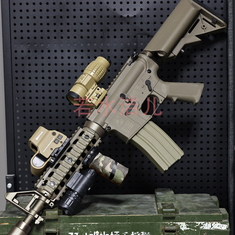 锦明8代m416电动连发12代jm13代玩具枪对战冲锋mp5男孩scar突击步