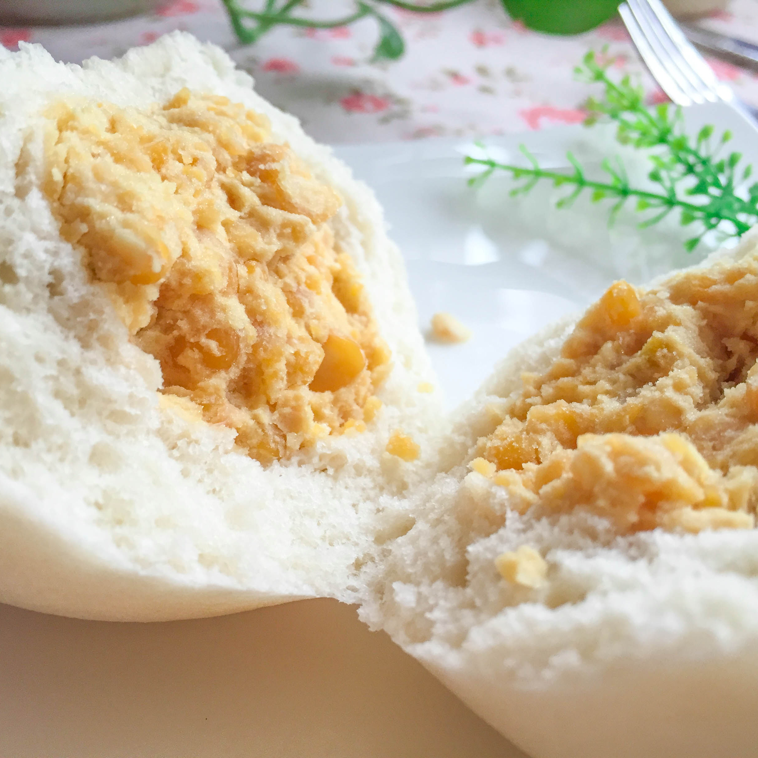 特价豆包 豆沙包_浅陌煮雨 山东特产豌豆包子早餐馒头纯手工豆沙包