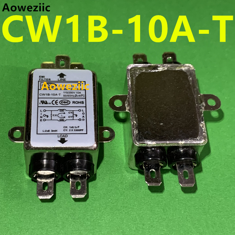 CW1B-10A-T 台湾CANNY WELL原装正品电源滤波器 电源滤波器AC220V