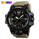 Men Sport Quartz LED Digital Military Waterproof Watch 男表