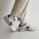 New Balance NB经典女子米白酒红色耐磨休闲运动慢跑步鞋WL574RCF
