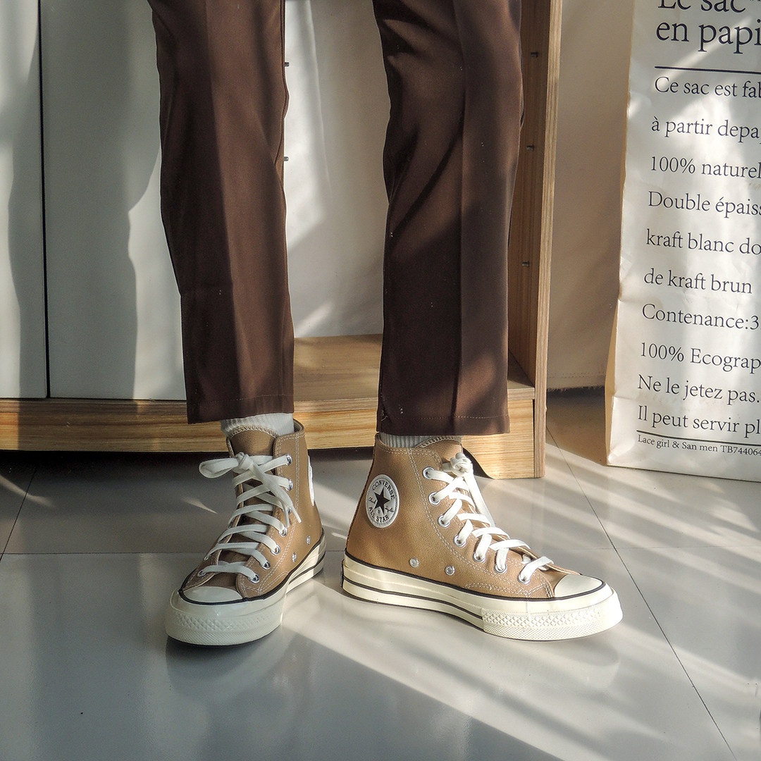 converse匡威1970s秋季卡其色奶茶男女高帮帆布鞋168504c168505c