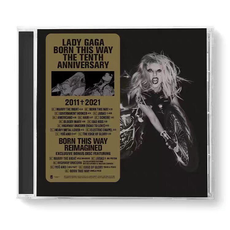 现货ladygaga10周年专辑thiswaythetenthanniversary音乐cd