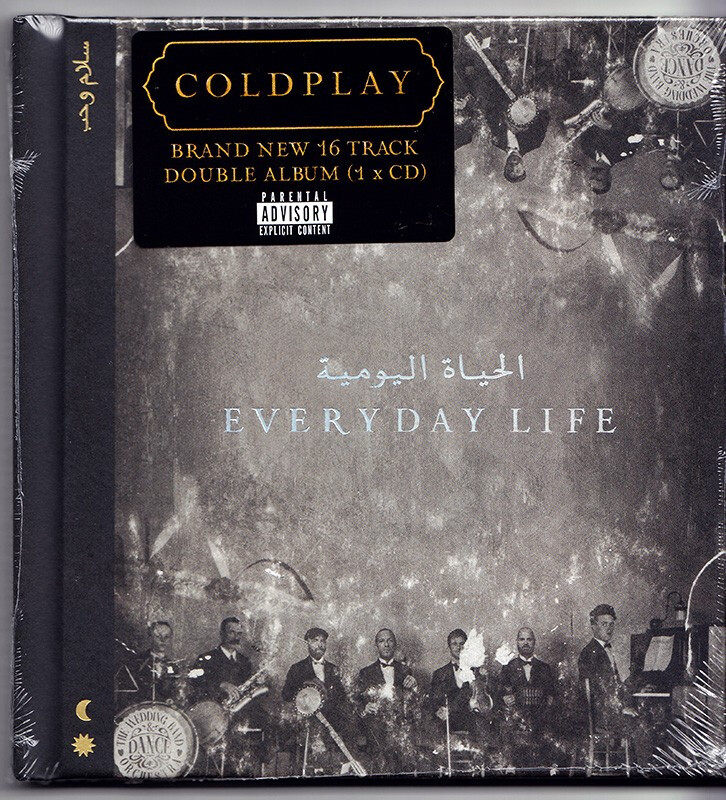 现货 原装正版 酷玩乐队专辑 coldplay everyday life cd唱片