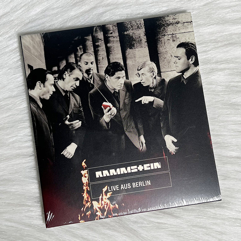 现货 原装正版 德国战车专辑 rammstein live aus berlin cd唱片