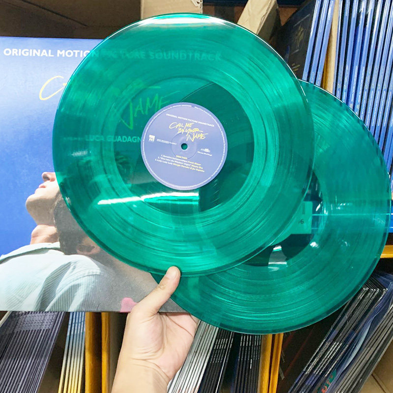 现货callmebyyourname请以你的名字呼唤我原声2lp绿胶唱片