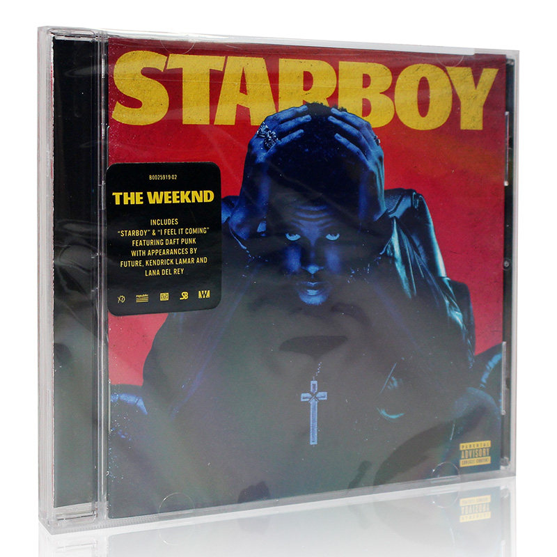 现货原装正版威肯专辑theweekndstarboycd唱片