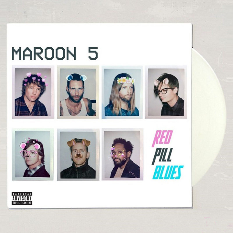 现货正版 魔力红专辑 maroon