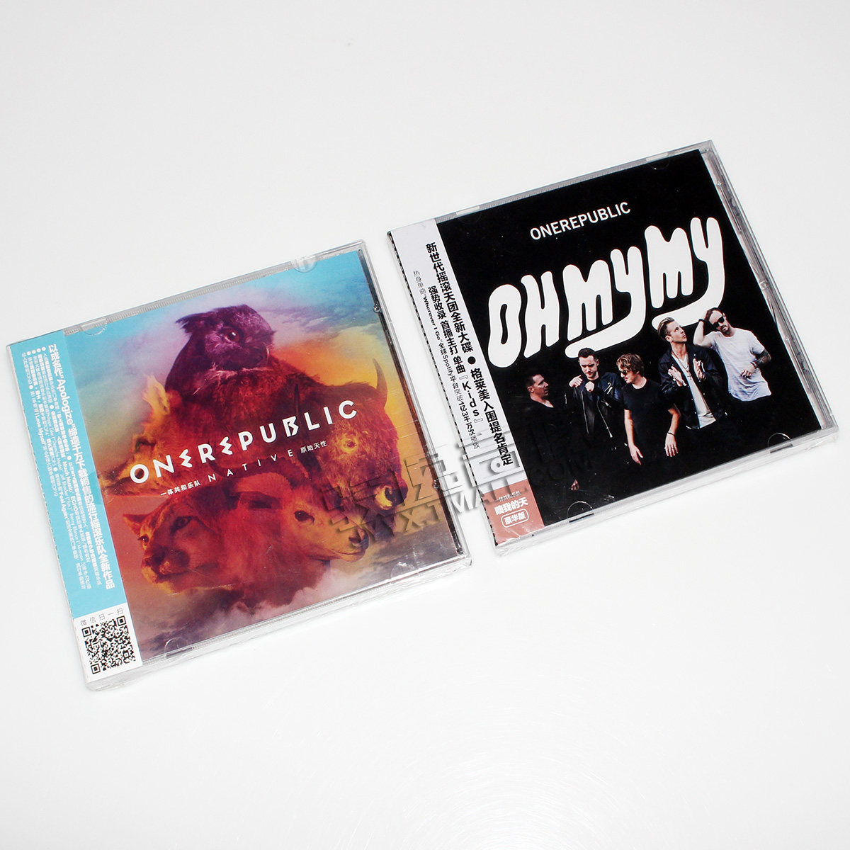 正版包邮 一体共和乐队专辑 onerepublic native   oh my my 2cd