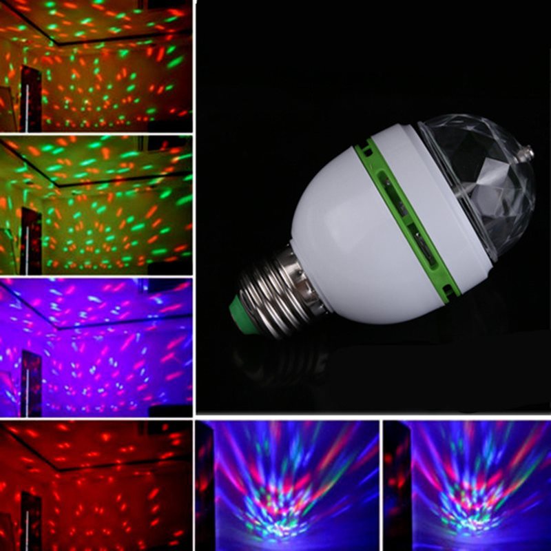 E27 3W Colorful Auto Rotating RGB LED Bulb laser snowflake pin the Personalized custom/Design Services/DIY , Custom packaging supplies , Other custom class  category - from Buy2taobao.com to provide professional Taobao agent buy service