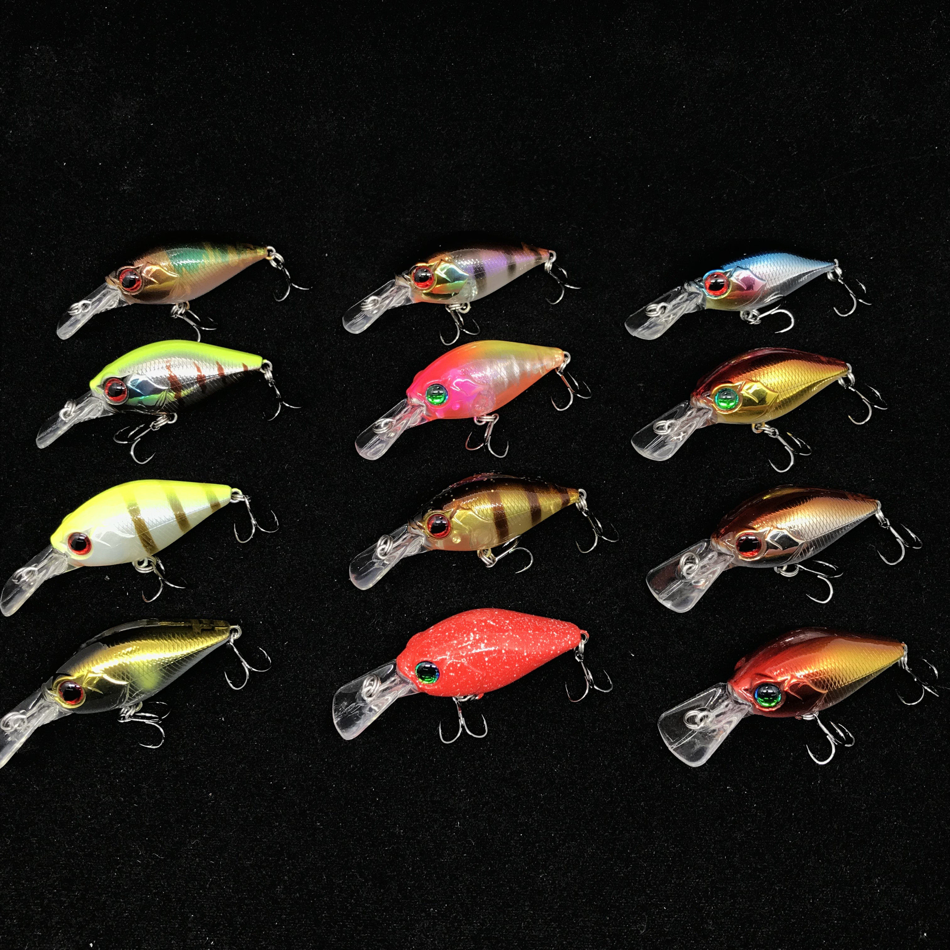 浮水摇滚小胖子假饵小米诺路亚饵3点6克鲈鱼翘嘴军鱼红眼通杀鱼饵